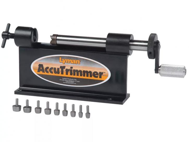 Lyman Accutrimmer / Hülsentrimmer mit 9 Piloten