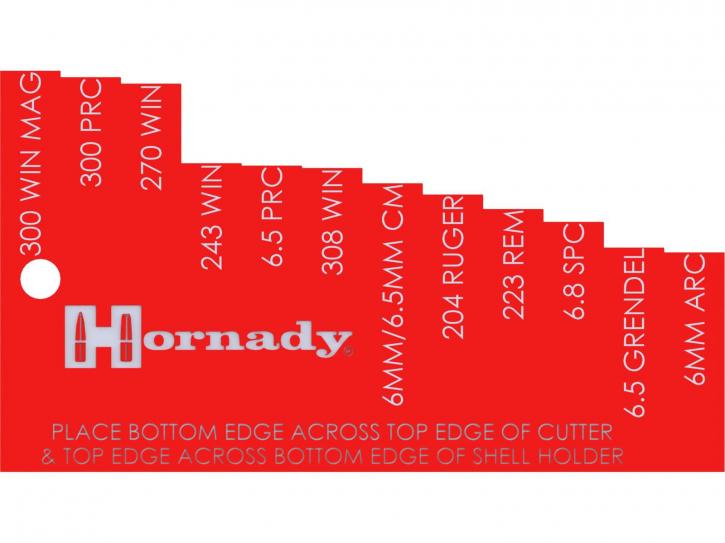 Hornady Case Trim Gauge für Büchsenkaliber / Hülsenlehre