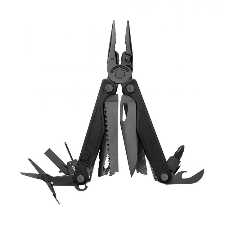 Leatherman CHARGE + Black, Molle Holster, Schwarz