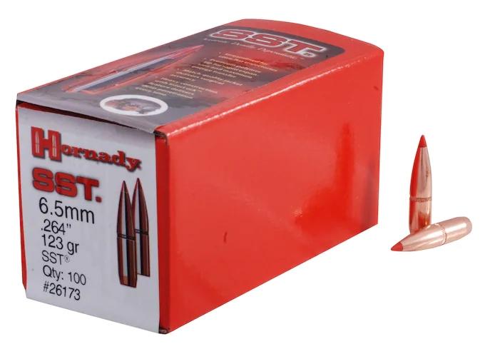 Hornady Geschoss 6,5mm/.264 SST 123GR 100 Stück