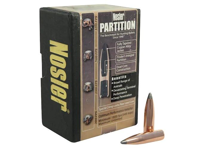 Nosler Geschoss Partition .30/.308 200GR Spitzer 50 Stück