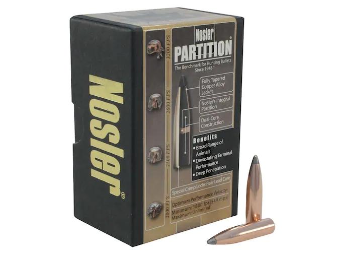 Nosler Geschoss Partition 7mm/.284 175GR Spitzer 50 Stück