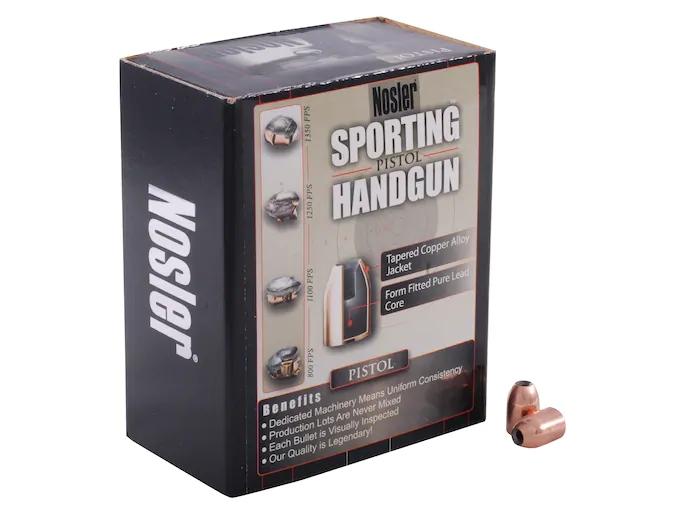 Nosler Geschoss Sporting Handgun 9mm/.355 124GR JHP 250 Stück