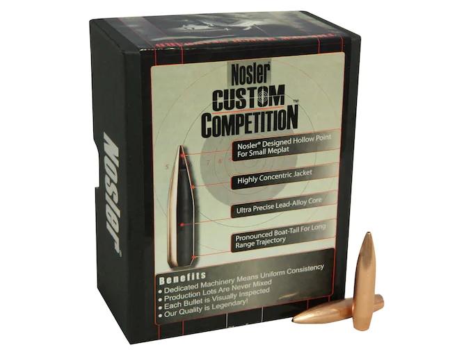 Nosler Geschoss Custom Competition .30/.308 220GR HPBT 100 Stück