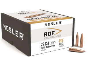 Nosler Geschoss .22/.224 RDF 85GR HPBT 100 Stück