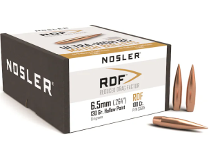 Nosler Geschoss 6,5mm/.264 RDF 130GR HPBT 100 Stück