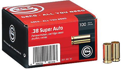 Geco Hülsen .38 Super Auto 1000 Stück #2318132